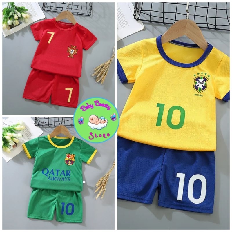 setelan set sport anak laki laki perempuan import/baju olahraga anak import