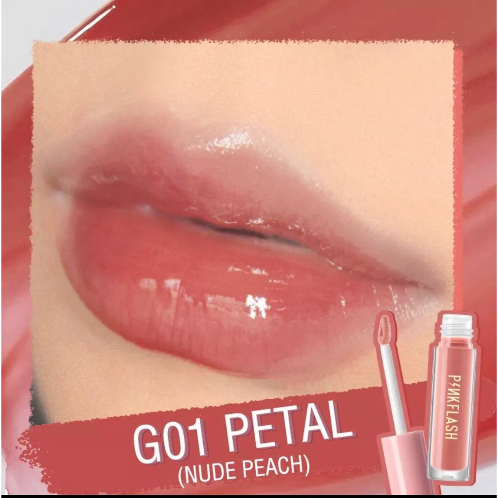 [BPOM] PINKFLASH OHMYGLOSS LIQUID LIP GLOSS | HIGH SHIMMER