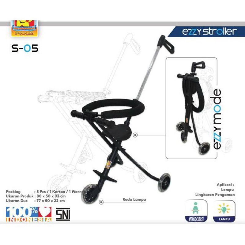 preloved ezzy stroller