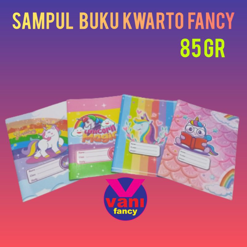 

ISI 20 LEMBAR) SAMPUL BUKU KERTAS TULIS GAMBAR FANCY / SAMPUL KERTAS KWARTO 85gr