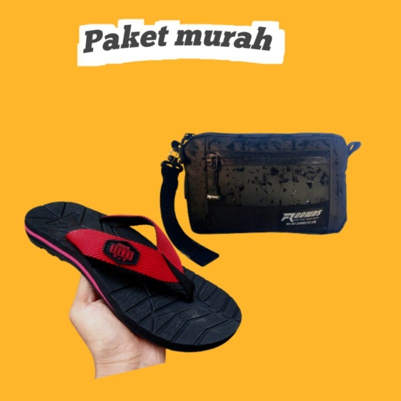 Paket Hemat Sandal Gunung Sendal Jepit Outdoor Sandal Struggle Roowns Zigo Mile