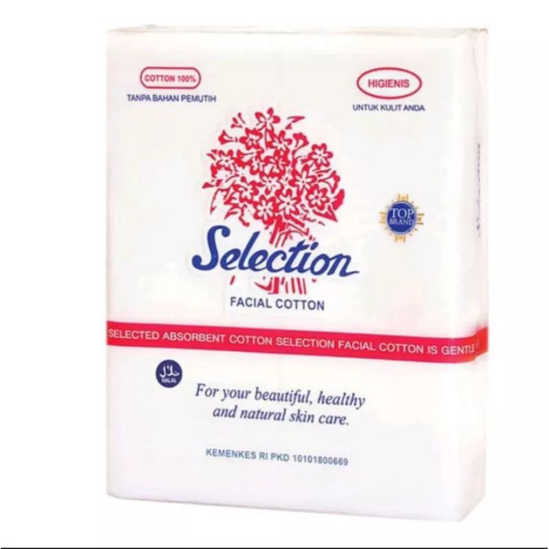 Kapas Wajah Selection Facial Cotton 35 Gr