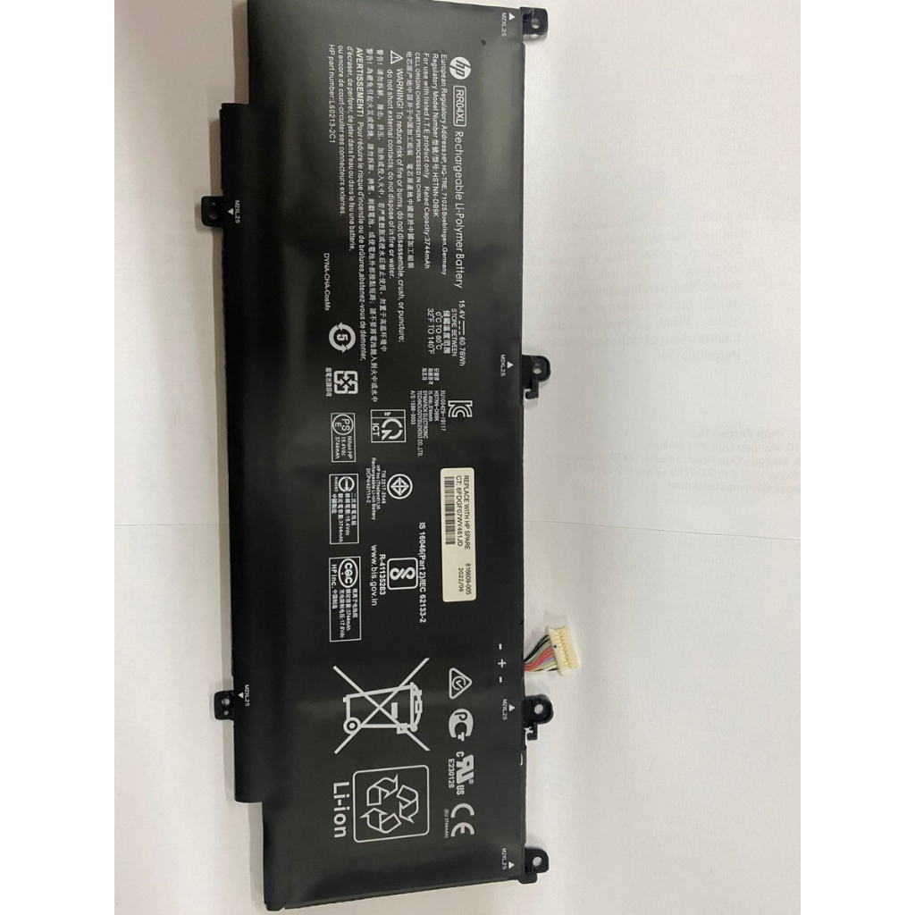 Baterai HP RR04XL HSTNN-DB9K HSTNN-OB1M L60213-2C1 HSTNN-OB1M ORI