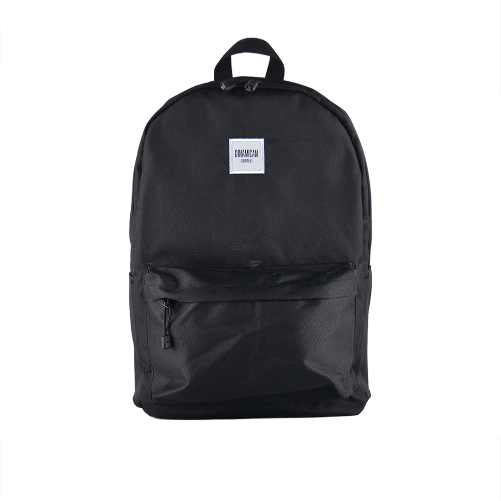 Tas ransel laptop pria tas punggung cowok bagpack tas sekolah backpack Caspian Black