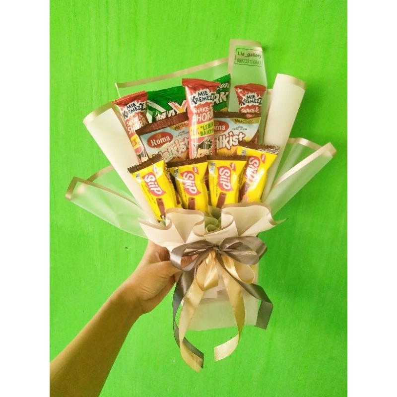 

Bouquet snack murah