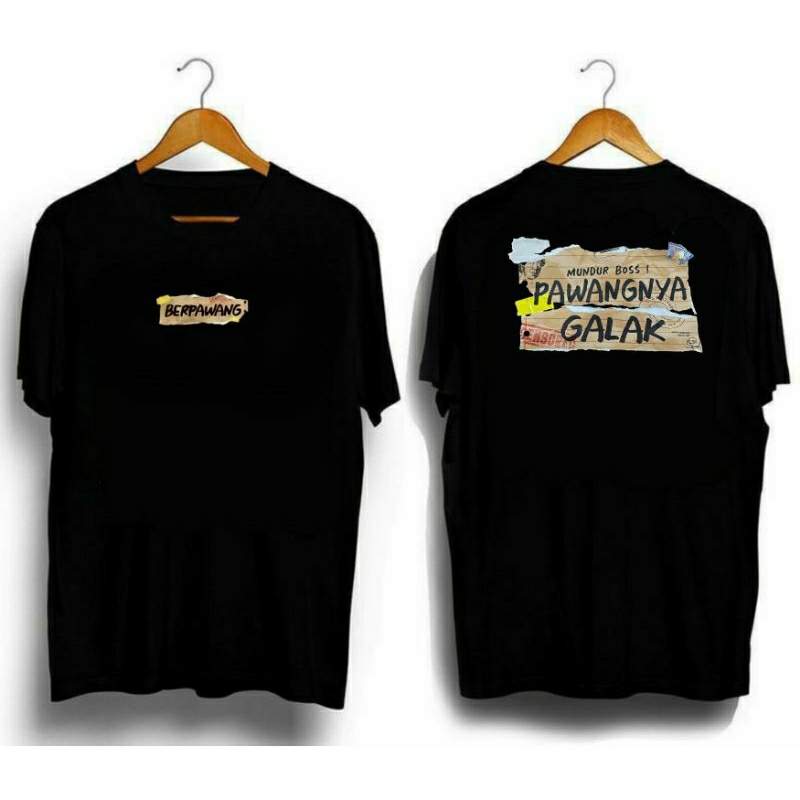 KAOS MUNDUR BOSS PAWANGNYA GALAK PRINTING DTF