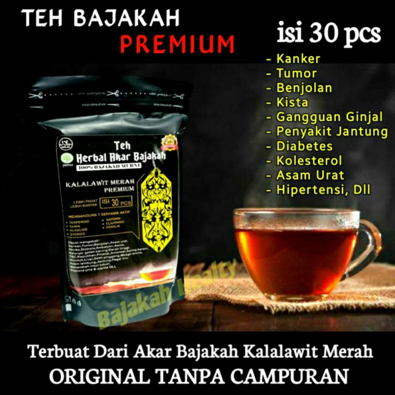 

Teh Herbal Bajakah Kalalawit Black Premium [Isi 30pcs] Anti Tumor Anti Kanker 100% Asli Kalimantan