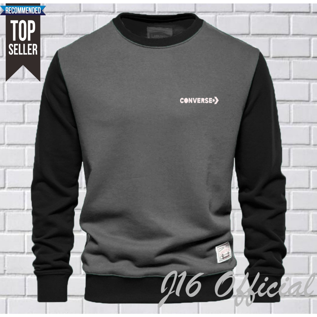 CREWNECK Jaket Distro Sweater Oblong Pria Wanita FLEECE TEBAL PREMIUM