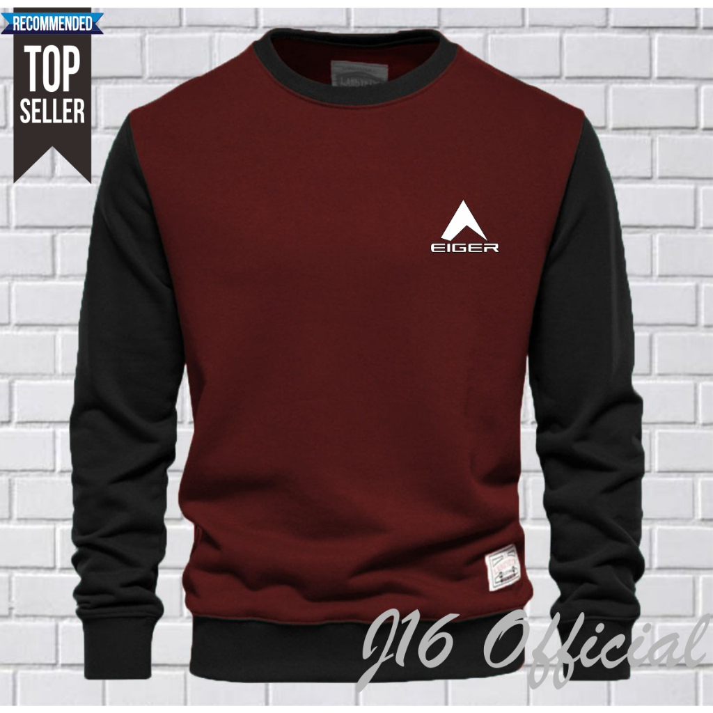 CREWNECK Jaket Distro Sweater Oblong Pria Wanita FLEECE TEBAL PREMIUM