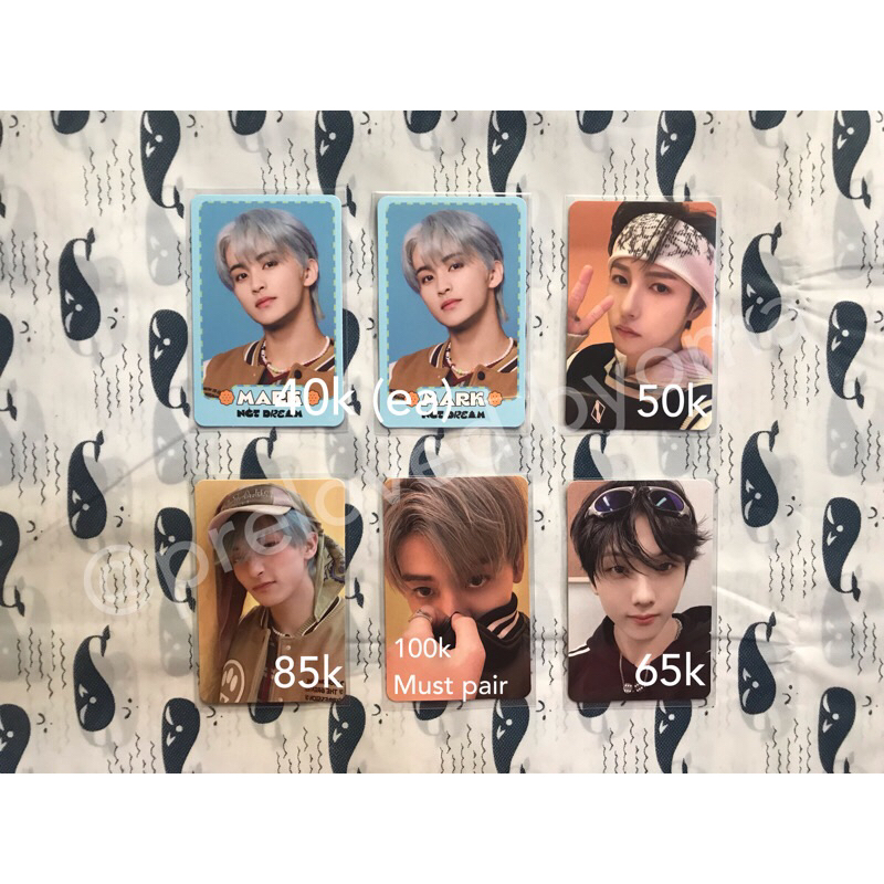 Photocard PC MD Trading Card Candy NCT Dream - Mark Jaemin