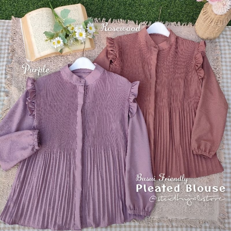 PLISKET BLOUSE by STUD Hijabstore