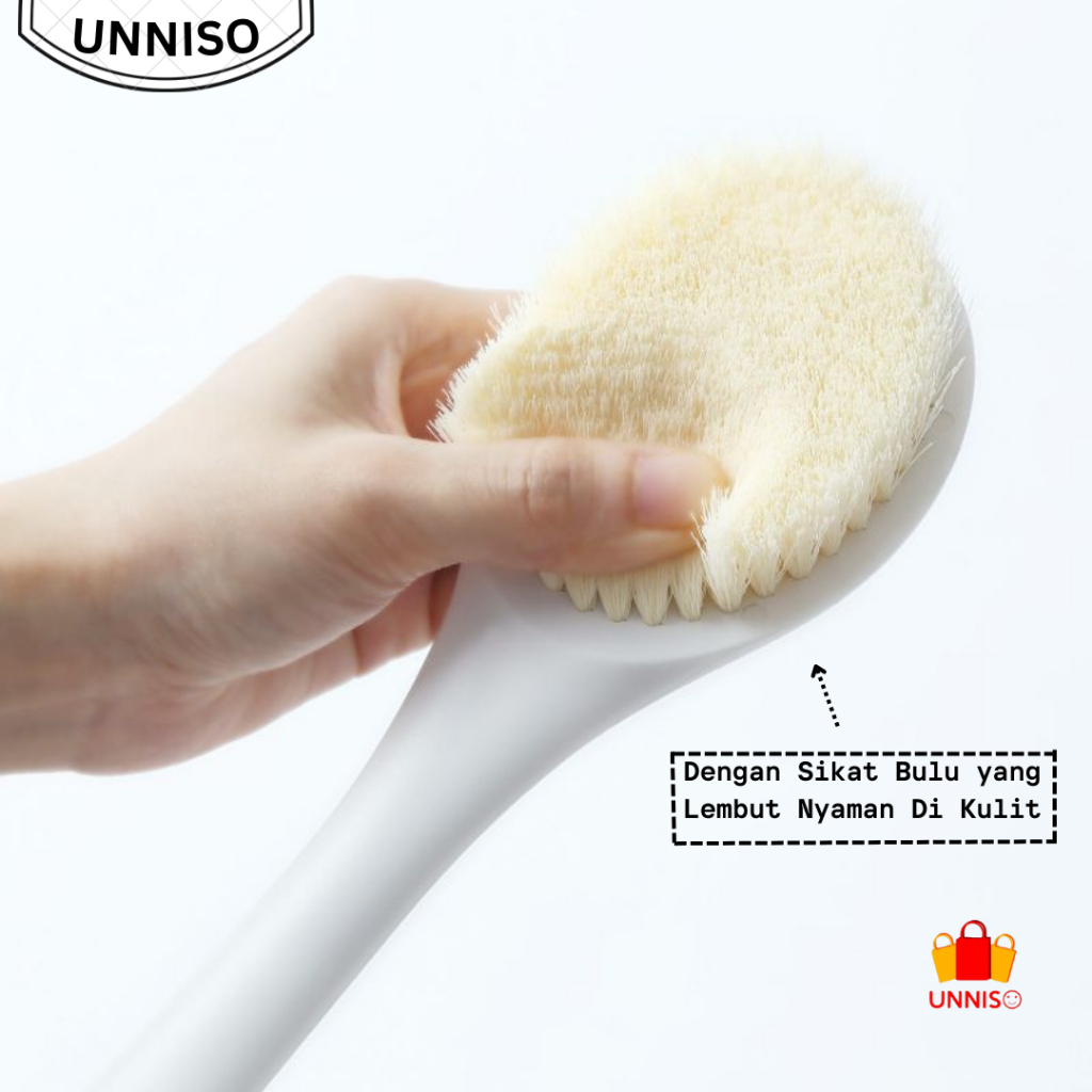 UNNISO - Sikat Punggung Premium Bath Brush