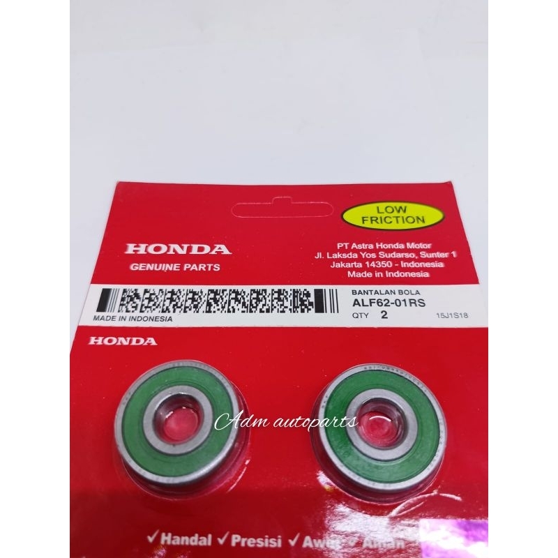 Bearing Roda depan 6201U 2PCH HONDA Sonic 150R Original