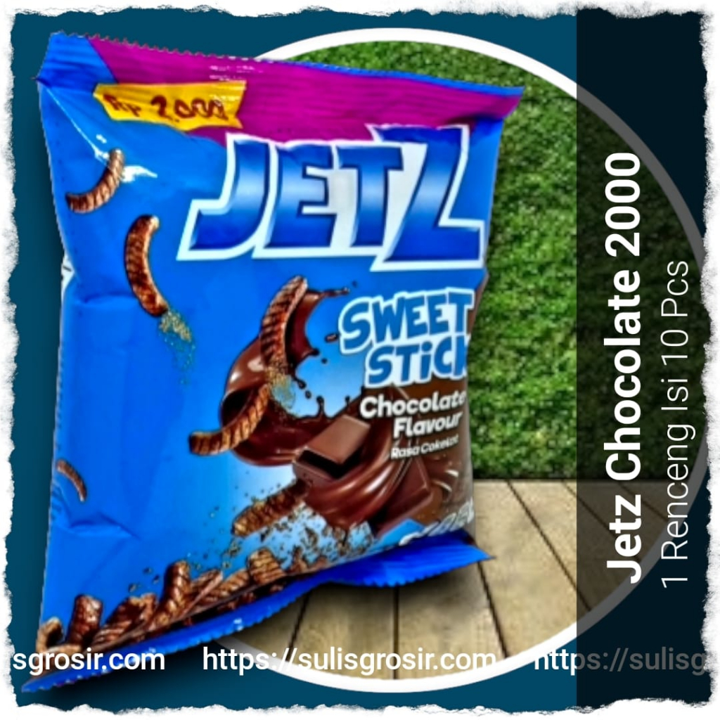 

Jetz Stick 2000 Rasa Coklat 1 Renceng Isi 10 Pcs