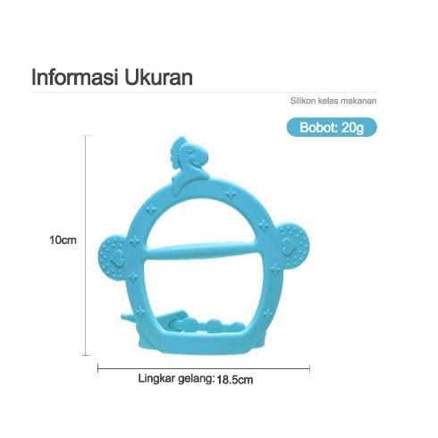 Mainan Teether Gelang anak / mainana edukasi anak / Mainan gigit GELANG