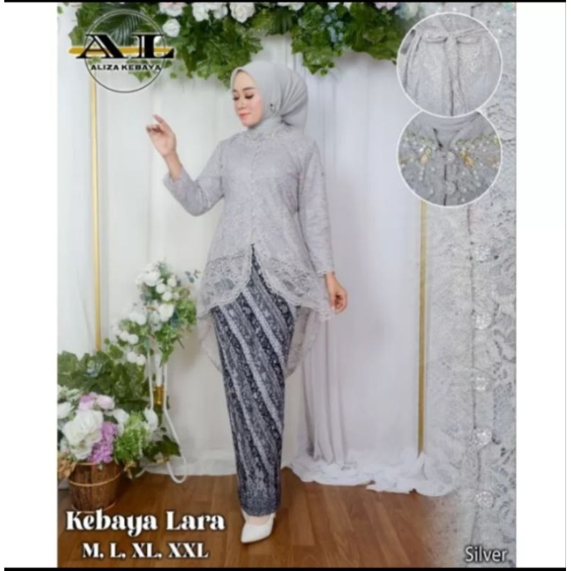 ORIGINAL SETELAN KEBAYA//KEBAYA PINGUIN//KEBAYA TUNIK TERLARIS//KEBAYA JUMBO//KEBAYA PESTA MODERN