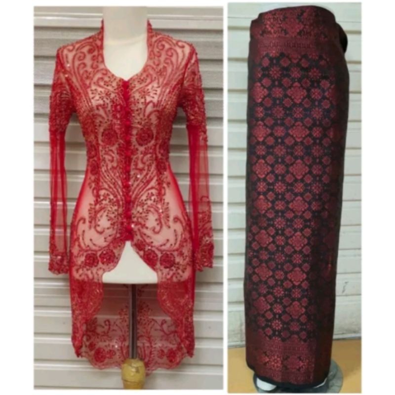 ORIGINAL SETELAN KEBAYA PAYET ROK PINGUIN//KEBAYA WISUDA MODERN//KEBAYA PESTA//SETELAN KEBAYA TERLARIS