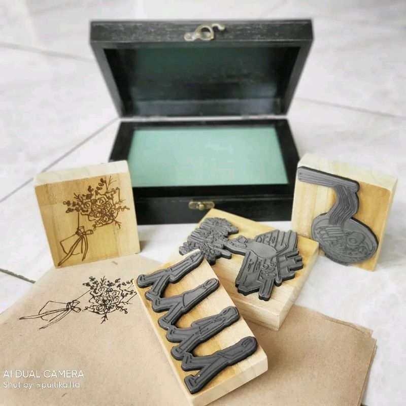 bantalan stempel jumbo - stamp pad jumbo - inkpad stamp jumbo - bak stempel jumbo
