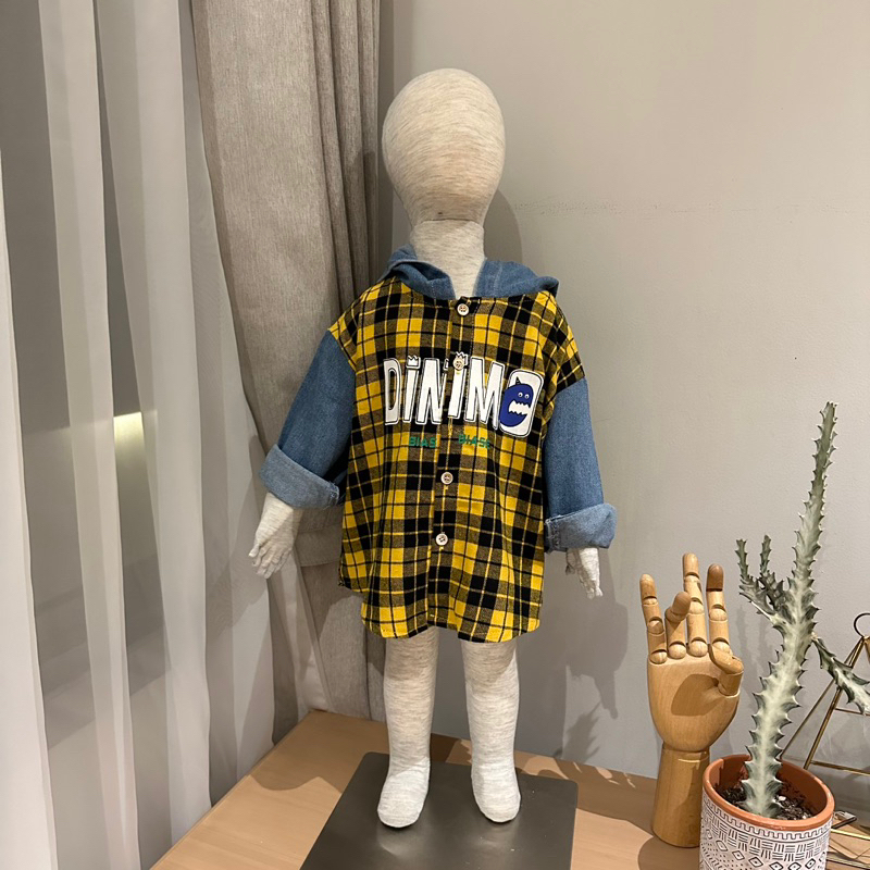 flanel hoodie shirt jeans | kemeja hoodie anak cowok