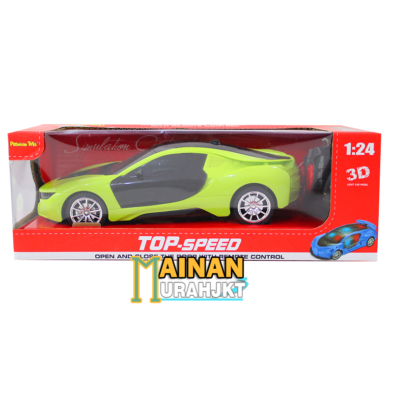 MAINANKEI MAINAN ANAK MURAH MOBIL RC 3D LIGHT SPEED PR-17716 MAINAN ANAK MOBIL REMOTE CONTROL BISA MENYALA LAMPU