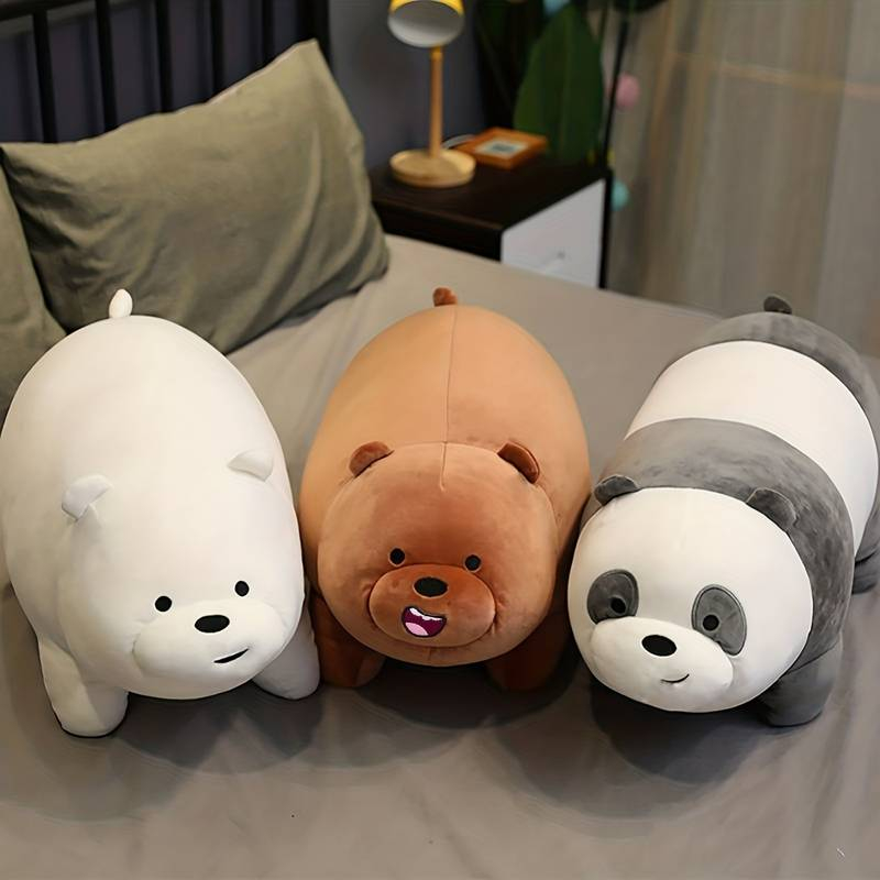 Boneka We Bear Bears Ice Bear Panda Beruang Grizzly Mainan Boneka Karakter Bears Bares Berdiri Standing lucu Imut