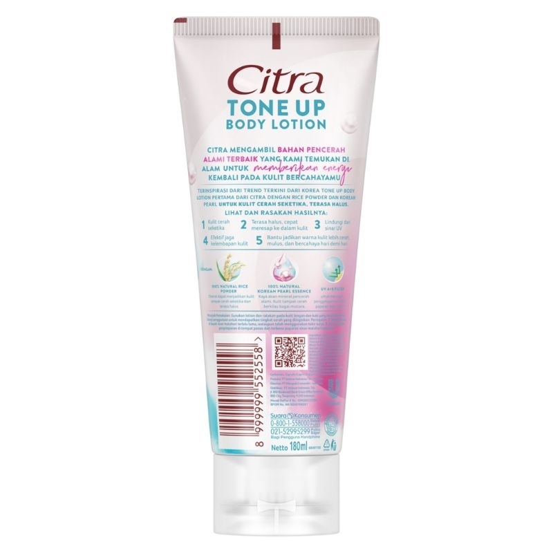 CITRA Pearly Glow UV Tone Up Lotion 180ml