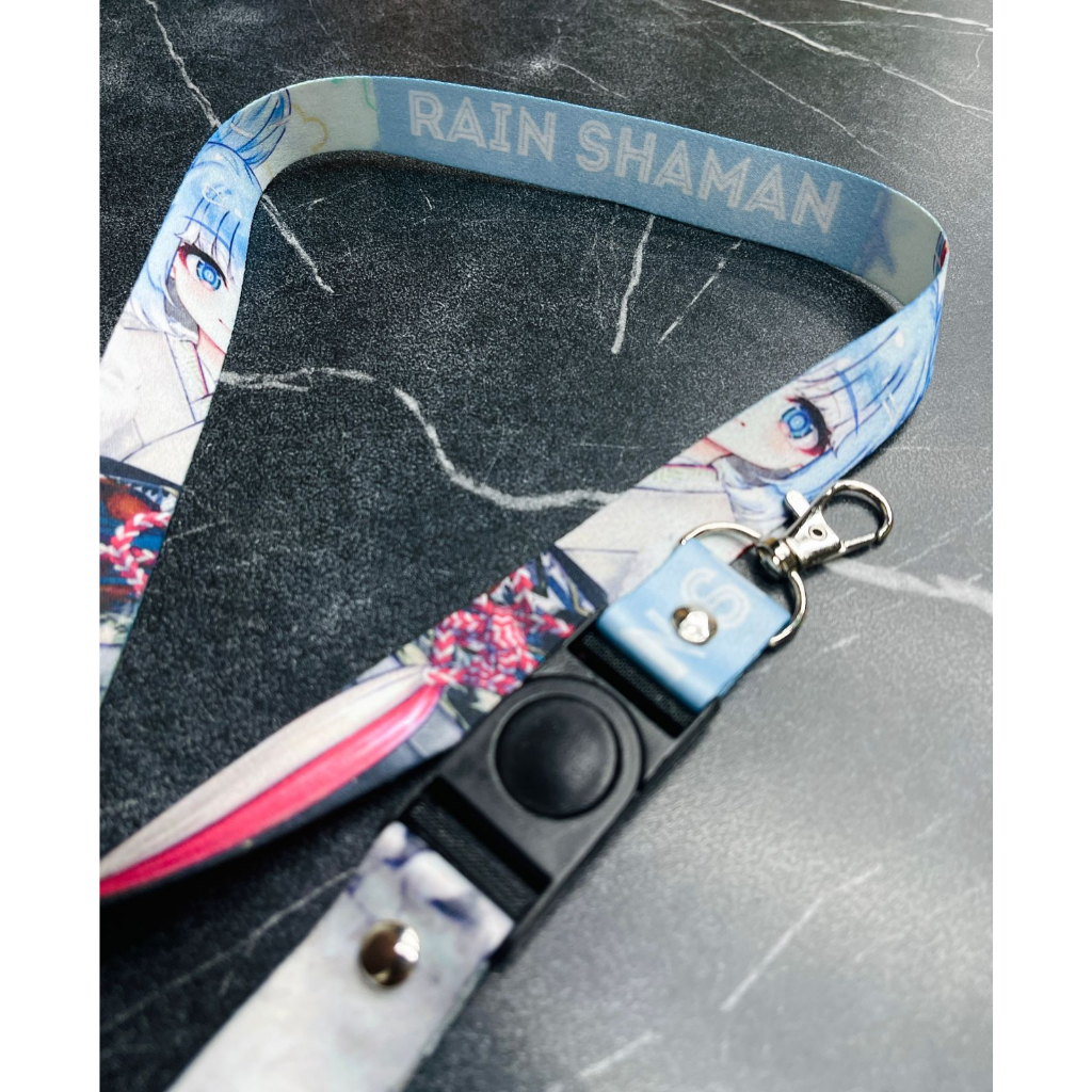 Lanyard Kobo Kanaeru Rain Shaman Hololive Character Kawaii