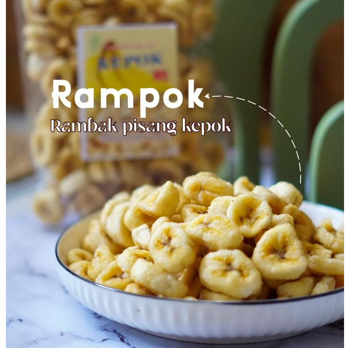 

RAMPOK (Rambak Pisang Kepok) 250 Gr Premium