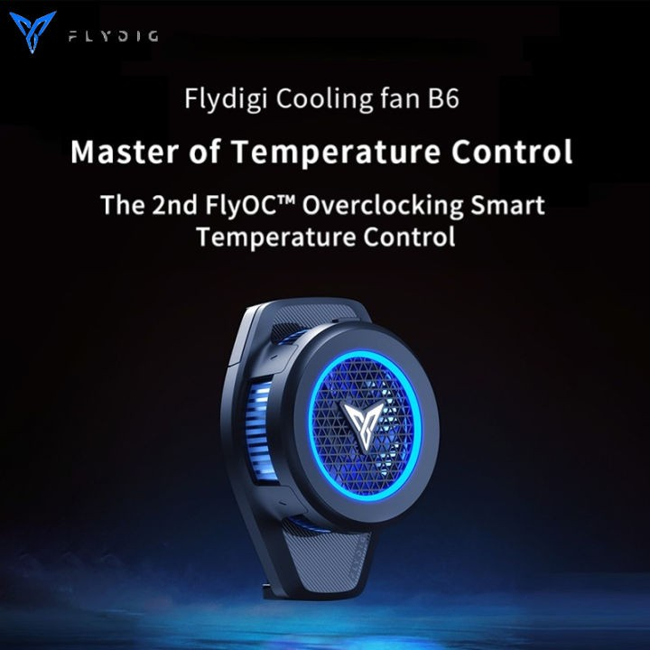 Flydigi B6 / B6X 20W Mobile Phone Cooling With Overclocking Fan Cooler