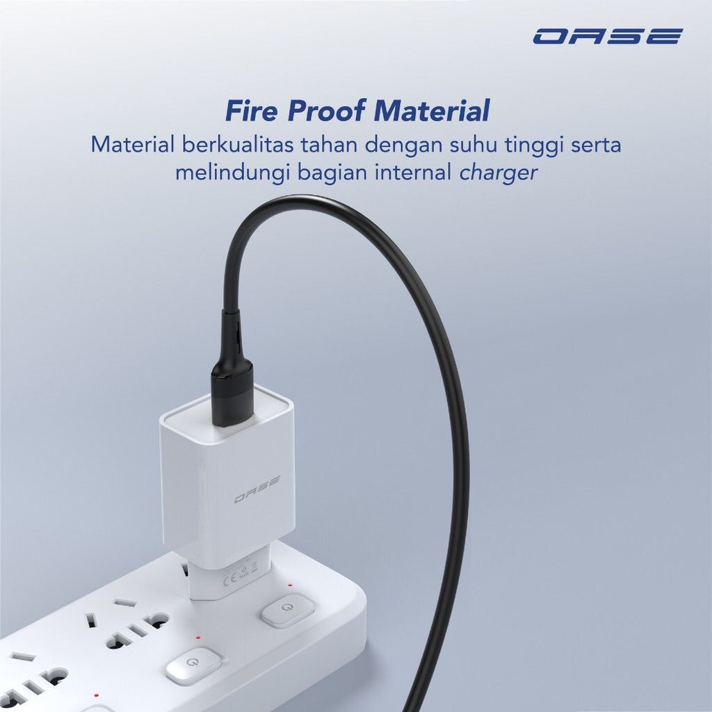 OASE CQ3-B Adaptor Charger 5V 2A Kepala Charging Fast Charger Original Oase satuan pcs