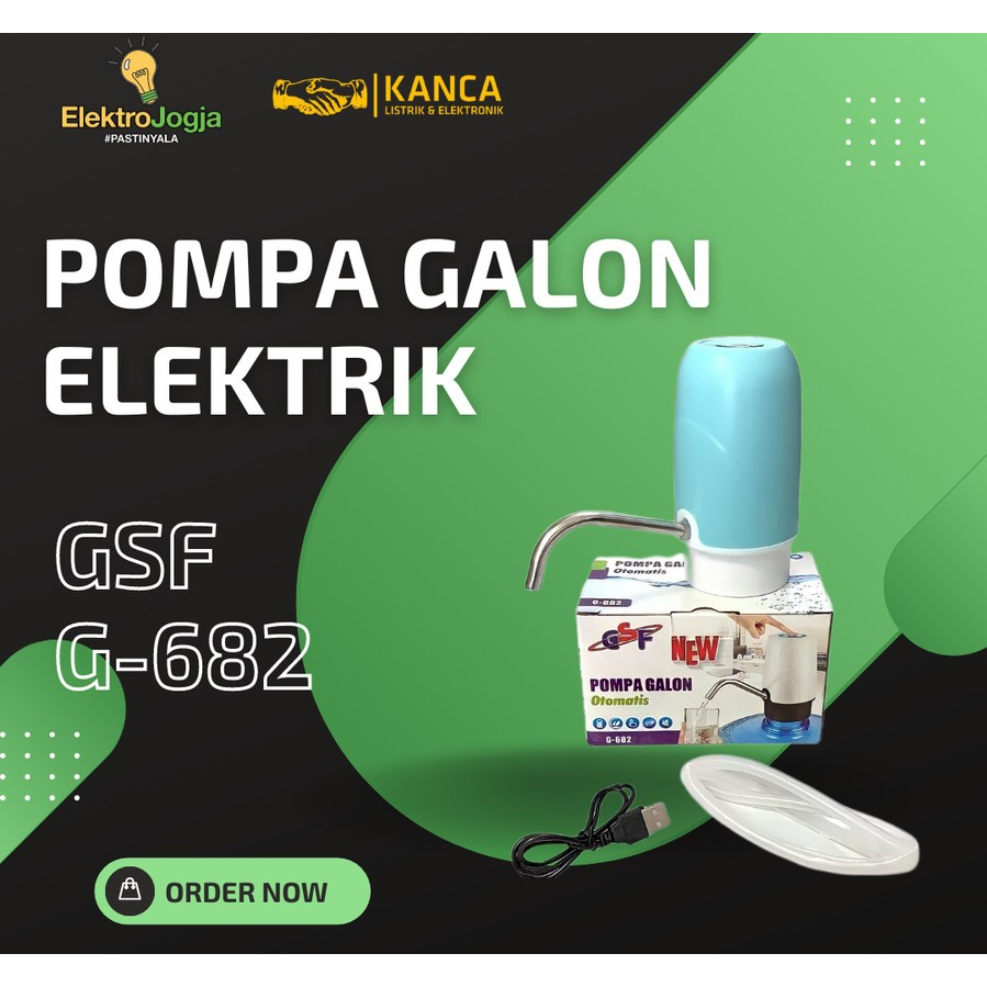 Pompa Air Galon GSF-682 Pompa Elektrik Pompa Galon GSF682 GSF 682