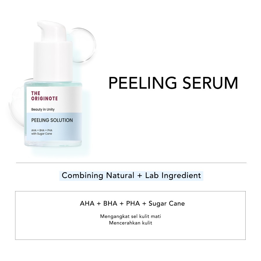 The Originote Peeling Solution 20ml - Serum Eksfoliasi