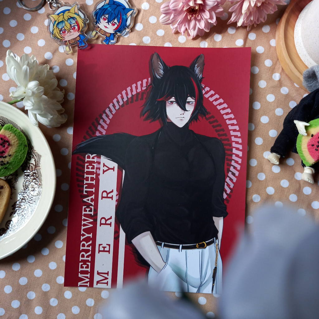 Art Print VTuber Merryweather
