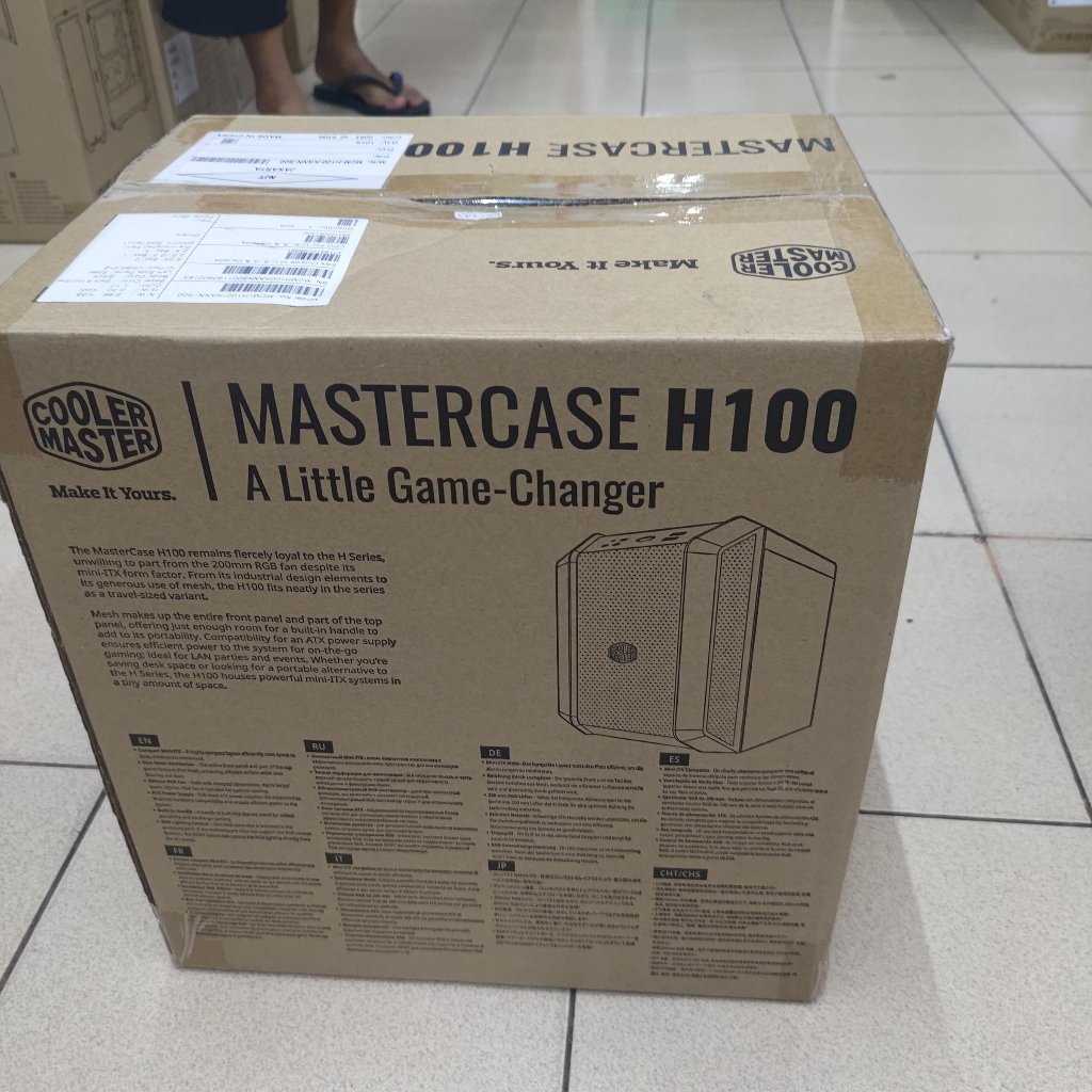 CASING COOLER MASTER MASTERCASE H100 MINI ITX CASE PC