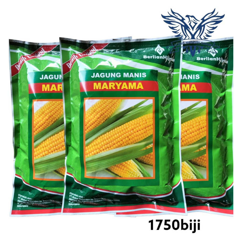 Benih MARYAMA 250gr isi 1.750btr Bibit Jagung Manis Global Naturabindo Sejahtera exotik paragon manise