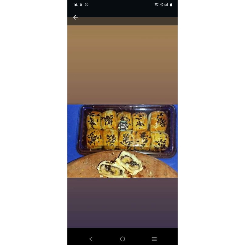 

Bolen pisang coklat