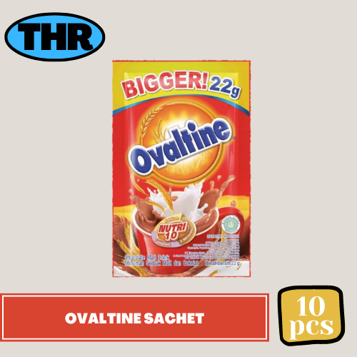 

Ovaltine Sachet 22gr 1 Renceng isi 10pcs