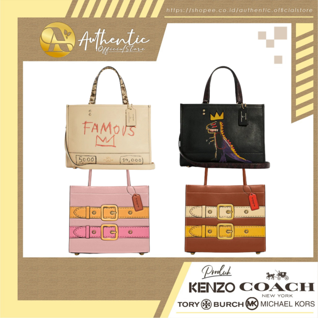 C9814 C8551 C5660 C5661 Original COACH Cashin Carry 22 with Trompe L'Oeil Print