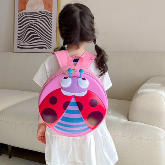 Naomi - NEW Ladybug Kids Backpack - Tas ransel Lady bug anak TK Paud Tas sekolah tas jalan tamasya tas fashion anak