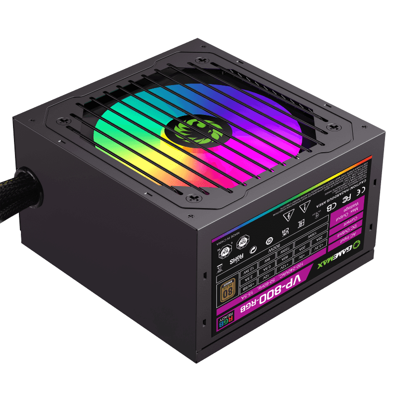 PSU Gamemax VP-800 RGB Performance Gaming 80+ Bronze Gamemax VP800 RGB