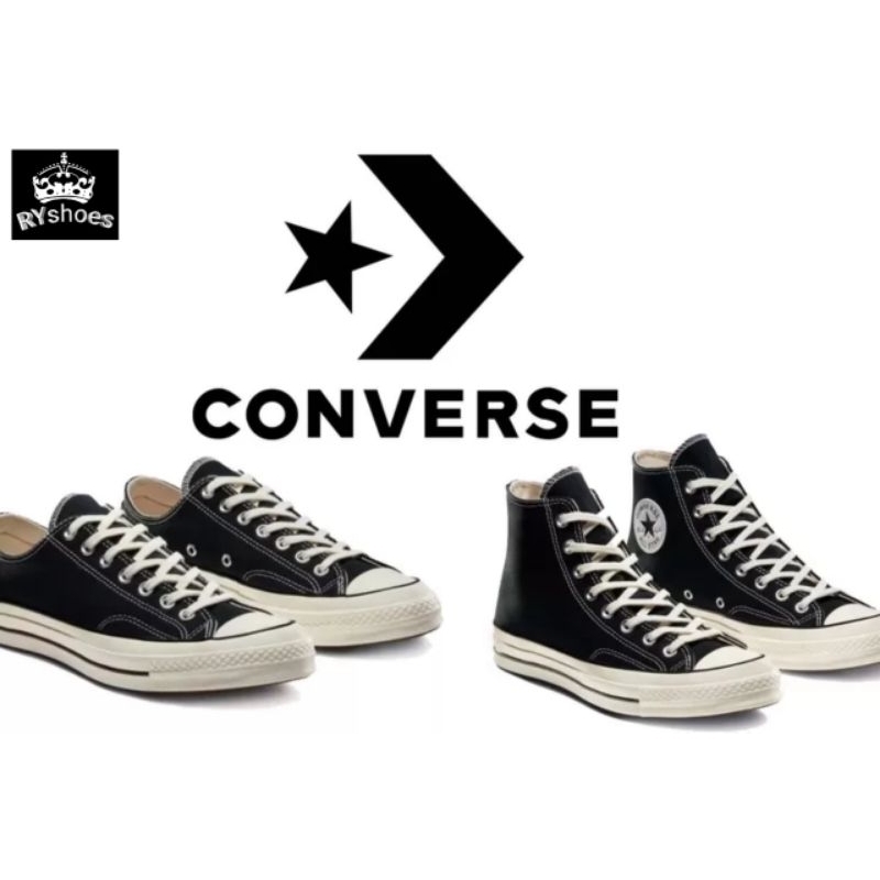 SEPATU CONVERSE 70'S HIGH EGRED BLACK WHITE CONVERSE 70'S