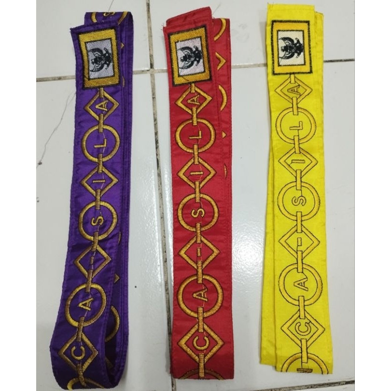kendit bordir paskibra/kendit paskibaka bordir/kendit bordir