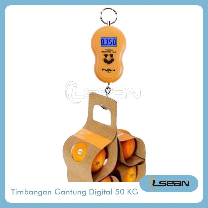 TIMBANGAN GANTUNG KOPER SCALE DIGITAL PORTABLE ELECTRONIC 50KG NS-1