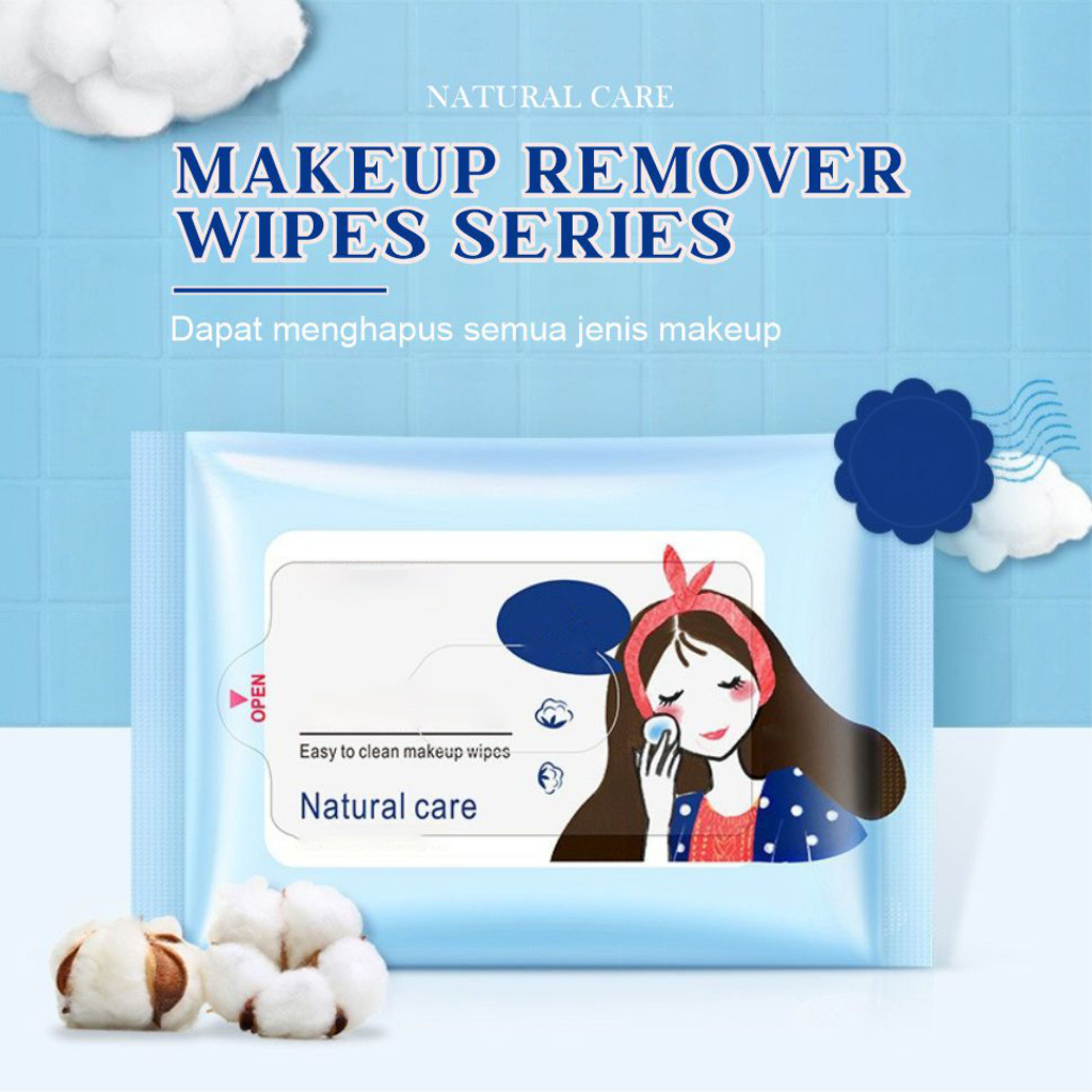 Clean Makeup Remover Tisu Basah Pembersih Makeup Lembut Melembabkan