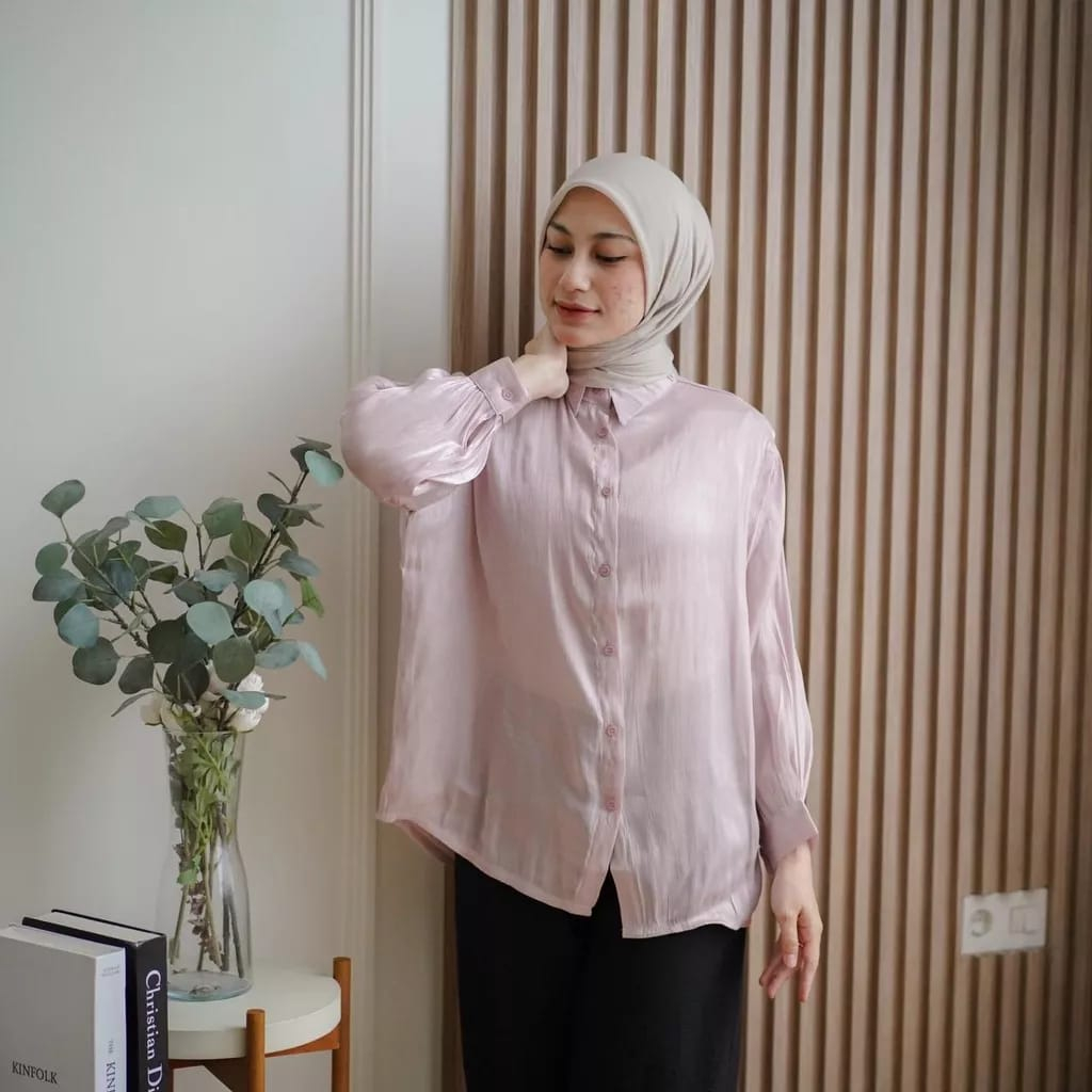 SHIMMER SHIRT KEMEJA SHIMMER NEW COLLECTION