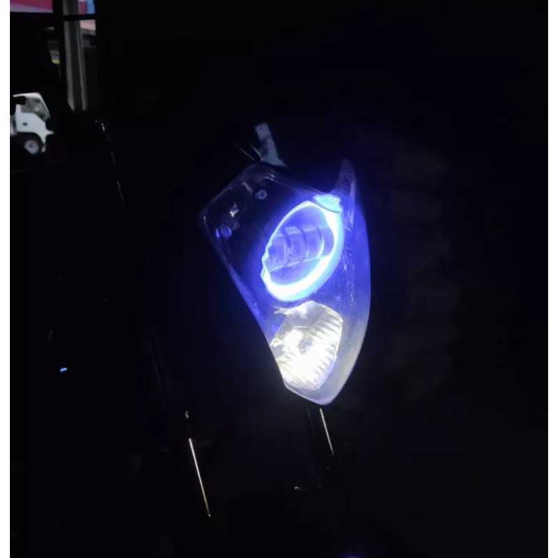 ACC MOTOSHOP ORIGINAL LAMPU TEMBAK K40 4 MATA 40 WATT BULAT K40 BULAT LAMPU DAYMAKER 4 MATA | LAMPU SOROT 4 MATA BULAT | LAMPU FOGLAMP 4 MATA