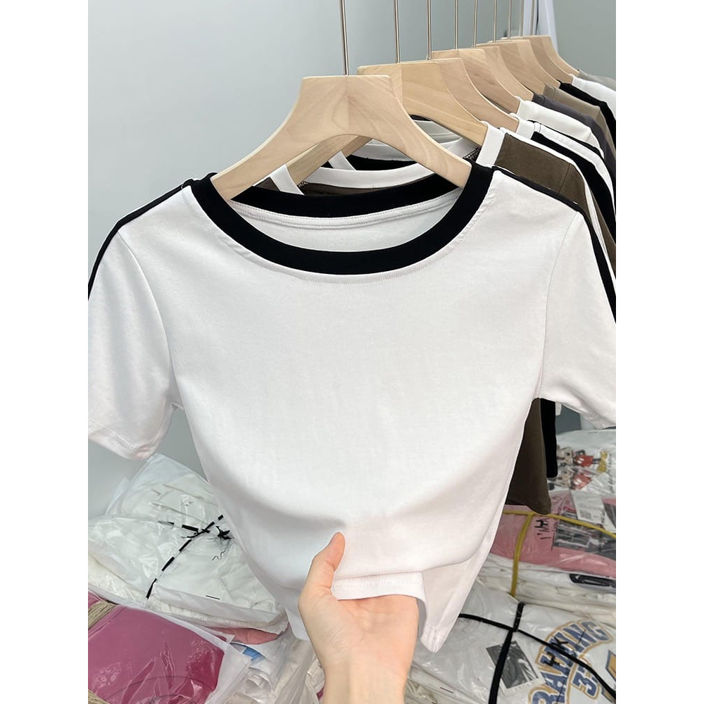 Jesyen T-shirt Polos Knit - Korean Style - Atasan Wanita Rajut Import TM (81096)