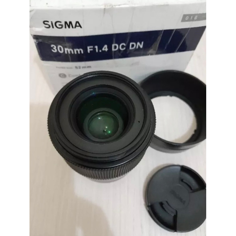 Lensa Sigma 30mm F1.4 Bekas For Sony