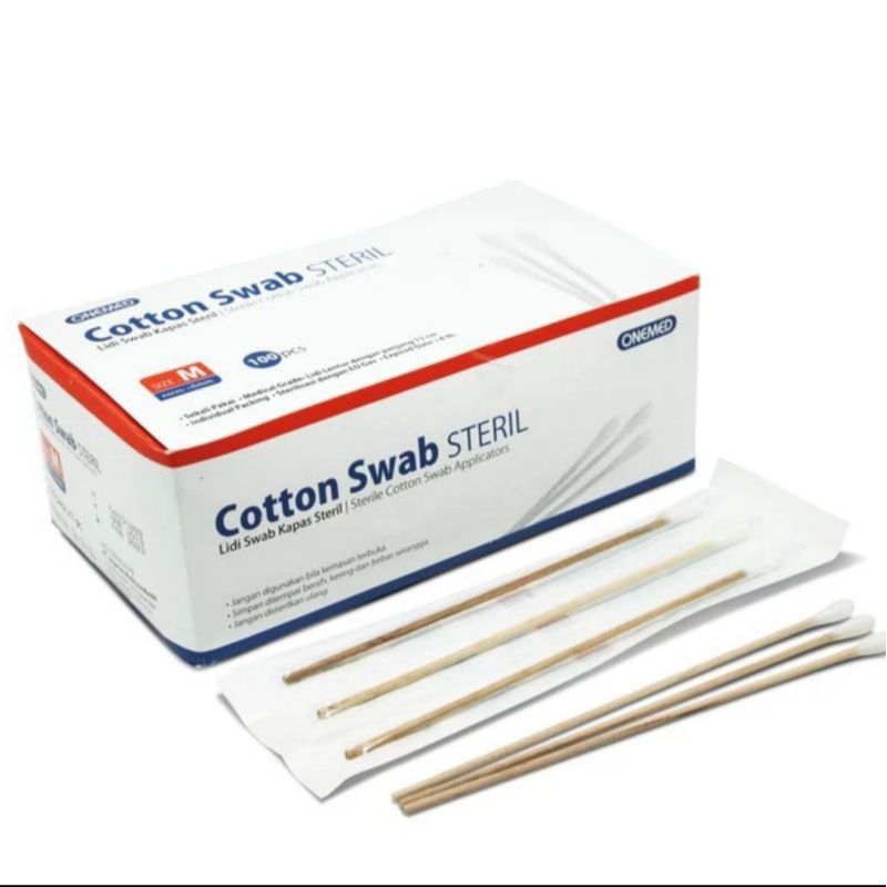 cotton swab/ kapas lidi one med harga satuan