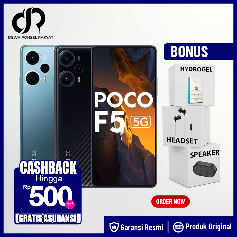 Xiaomi Poco F5 Pro 5G | Poco F4 GT NFC 12/256 8/256 GB Garansi Resmi Not F4